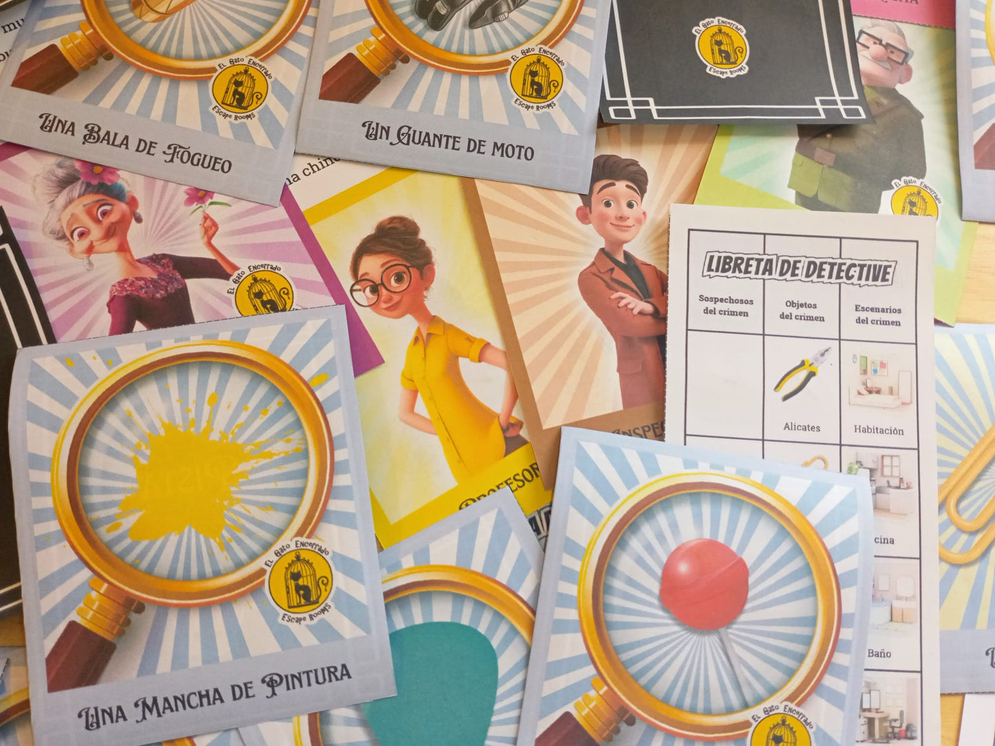 Juego para pequeños grandes detectives