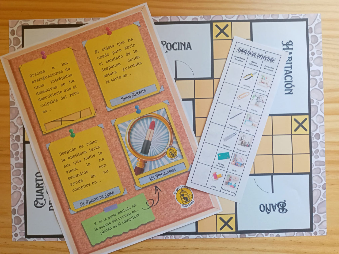 Juego para pequeños grandes detectives